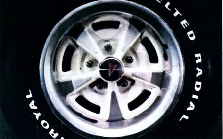 1977 Pontiac Can Am Wheel Tire TCB